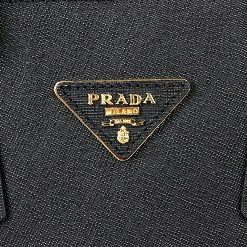 2014 Prada saffiano calfskin BN2316 black